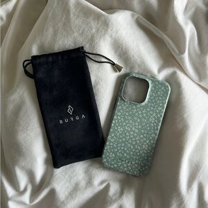 Green Floral Phone Case